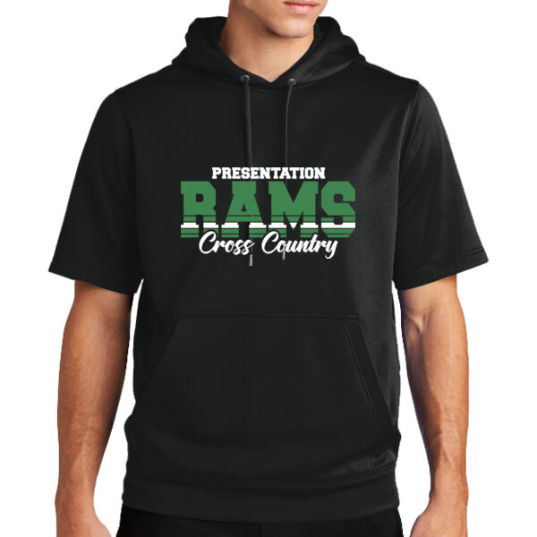 Presentation CYO XC Sport Wick Fleece Short Sleeve Hooded Pullover Thumbnail