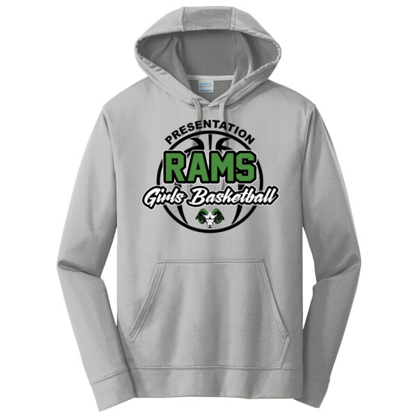 Presentation Girls CYO Performance Fleece Pullover Hooded Sweatshirt Thumbnail