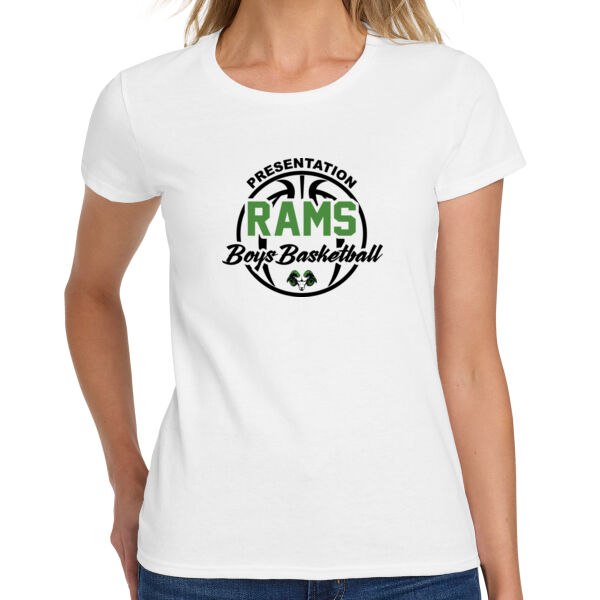 Presentation Boys CYO Ladies Heavy Cotton 100% Cotton T Shirt Thumbnail