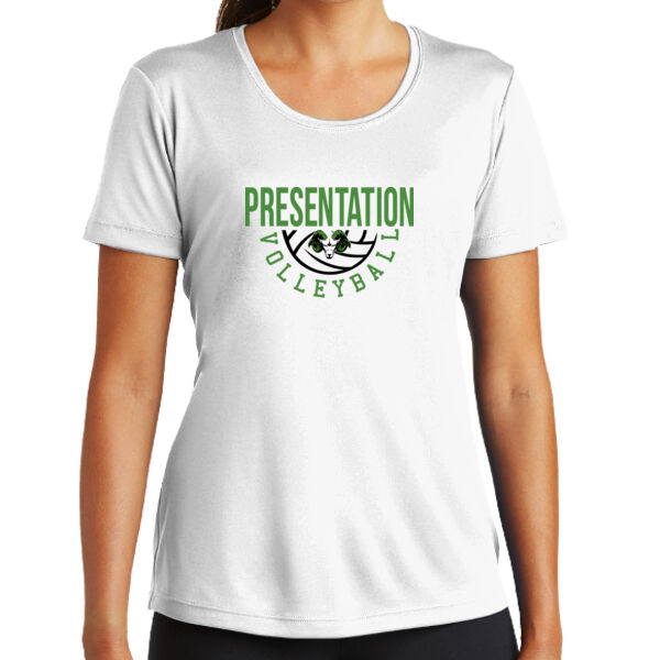 Presentation Volleyball Ladies PosiCharge Competitor Tee Thumbnail
