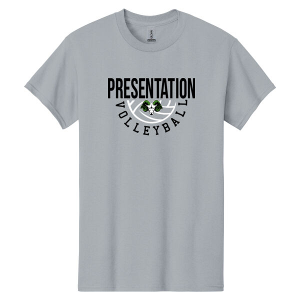 Presentation Volleyball Heavy Cotton 100% Cotton T Shirt Thumbnail