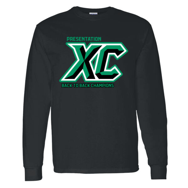 XC Back to Back Champions Heavy Cotton 100% Cotton Long Sleeve T Shirt Thumbnail