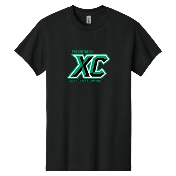 XC Back to Back Champions Heavy Cotton 100% Cotton T Shirt Thumbnail