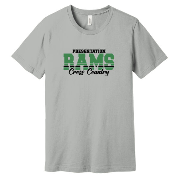 Presentation CYO XC Unisex Gray Jersey Short Sleeve Tee Thumbnail