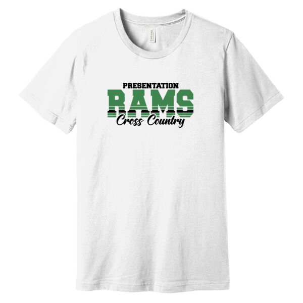 Presentation CYO XC Unisex White Jersey Short Sleeve Tee Thumbnail