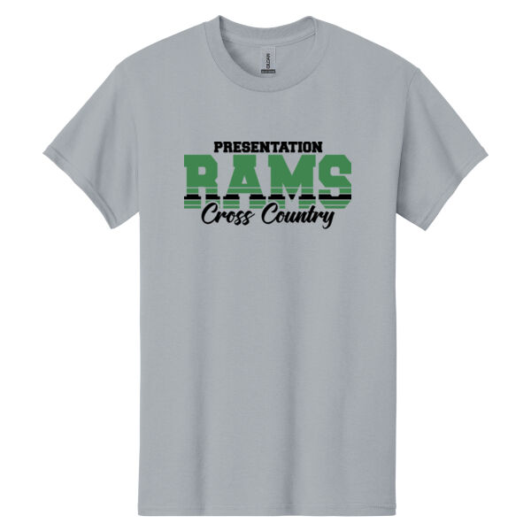 Presentation CYO XC Gray Heavy Cotton 100% Cotton T Shirt Thumbnail